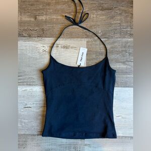 TNA ENTOURAGE HALTER TOP